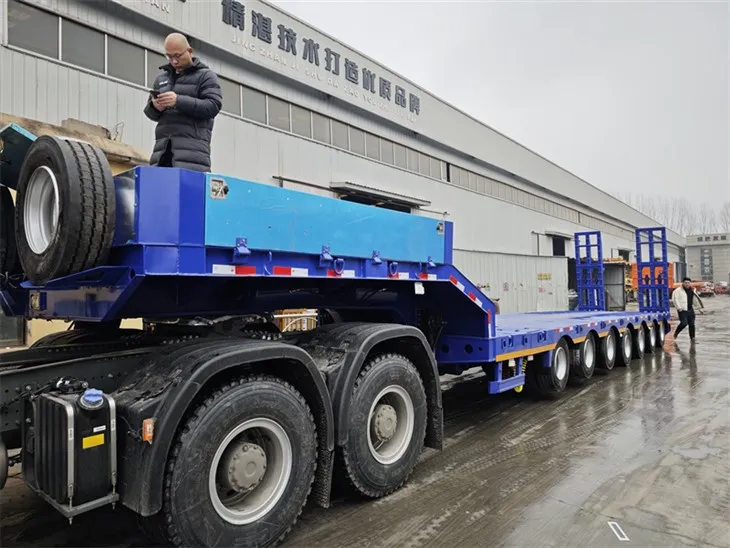 Low Flatbed Trailer